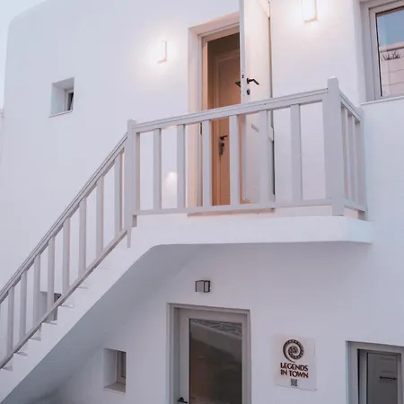 Apart Otel Legends In Town, By Mykonos High